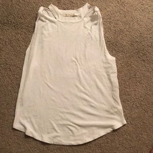 Free People White Tank Top